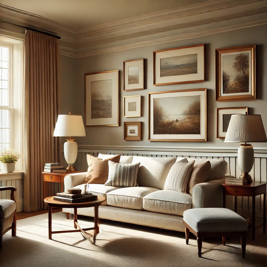 Warm living room with soft lamp lighting — best smart plugs for home automation